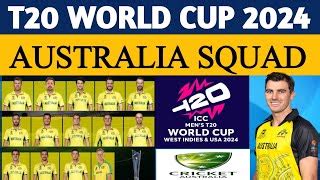 Icc T World Cup Australia Squad T World Cup Australia