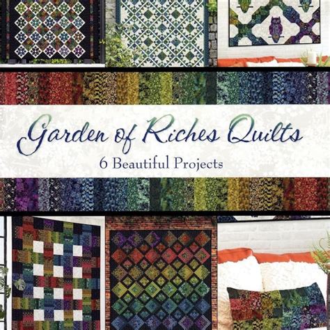 Garden Of Dreams Quilt Book By Jason Yenter Etsy