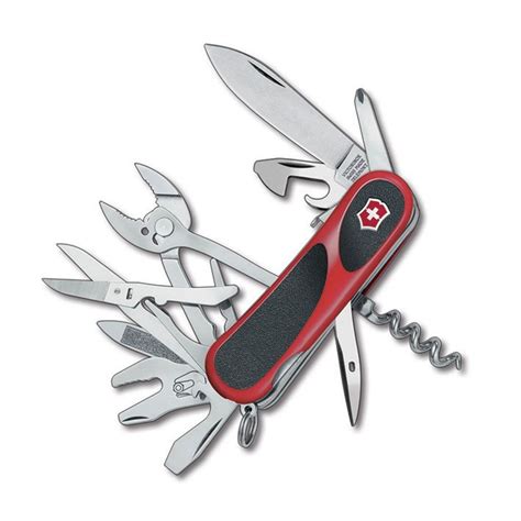 Victorinox S557 Grip Red Black Cache Tactical Supply