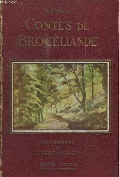 CONTES DE BROCELIANDE Par HERVAL RENE Bon Couverture Souple 1932