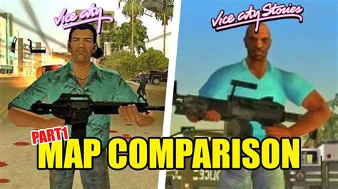 GTA Vice City vs. Vice City Stories - Map Comparison Pt. 1 | Doovi