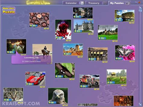 Everyday Jigsaw screenshots