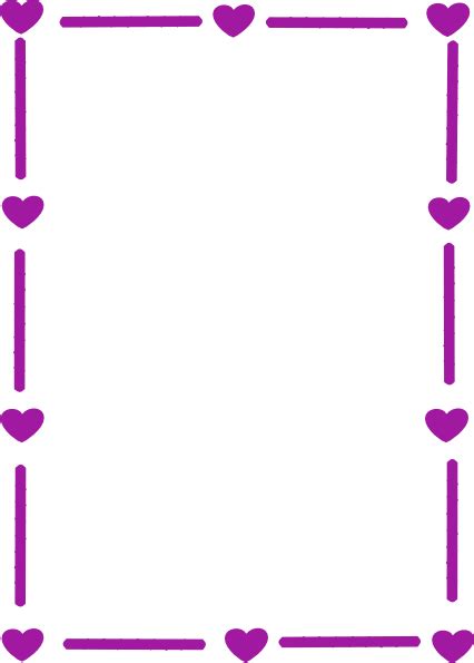 Purple Page Borders - ClipArt Best