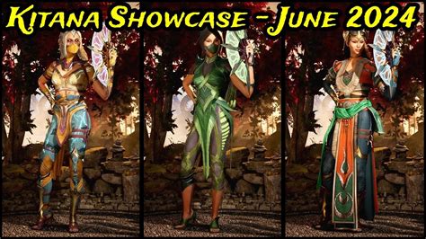 Kitana Showcase Gear Skins June 2024 Update Mortal Kombat 1