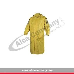 Abrigo De Lluvia Poliester Impregnado Pvc Amarillo Nacional Peru