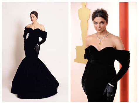 Oscars 2023 Inside Photos Deepika Padukone Looks Beautiful In Black