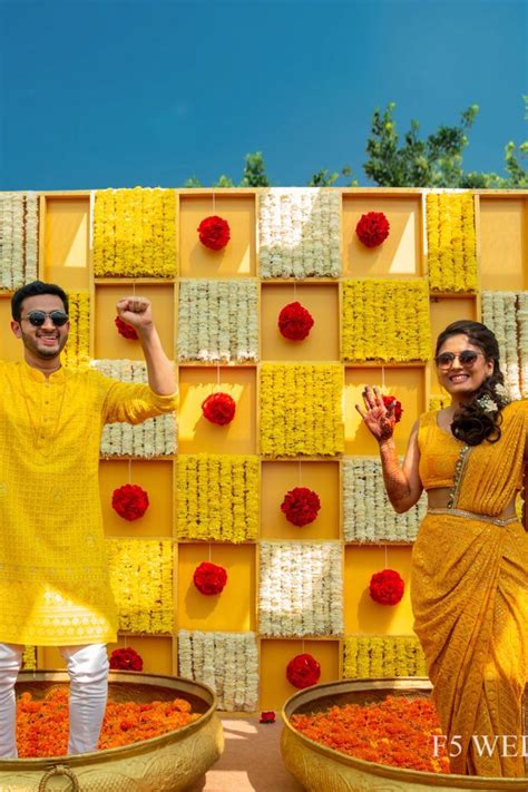 Add A Lil ‘genda Phool Magic To Your Wedding Decor Haldi