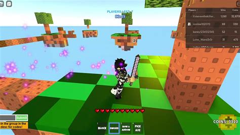 Playing Skywars Roblox YouTube