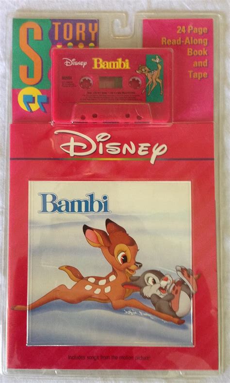 Read Along Disneys Bambi Read Along Book And Tape Music