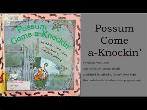 Possum Come A Knockin YouTube