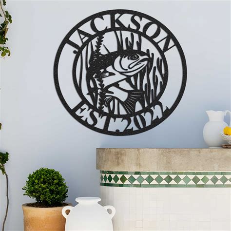 fish metal wall art 6