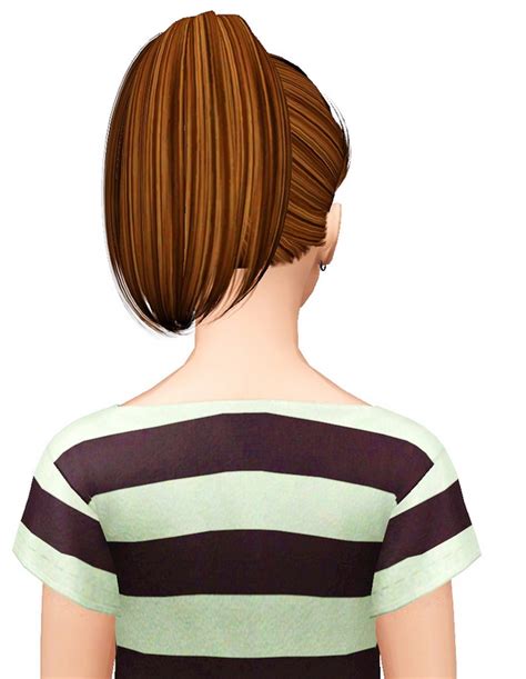 Butterfly`s 130 Hairstyle Retextured By Pocket Sims 3 Hairs