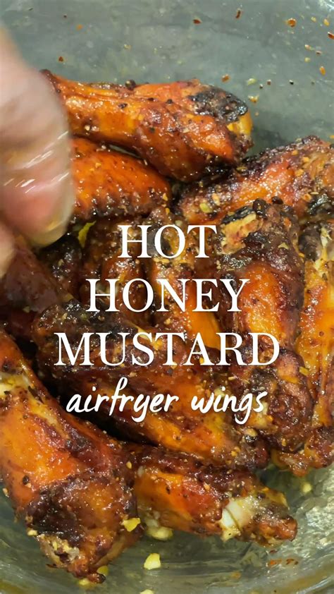 Hot Honey Mustard Chicken Wings Artofit