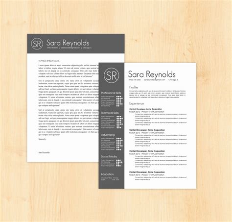 Word Doc Cover Letter Template