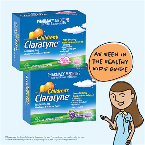 Claratyne chewable tablets | Gorokan Pharmacy