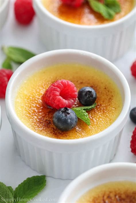 Crème Brulée Rezept 4 Zutaten Karinokada