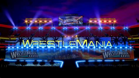 Wrestlemania 28 Stage Setup