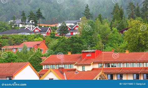 Small town in europe stock image. Image of town, travel - 13211683