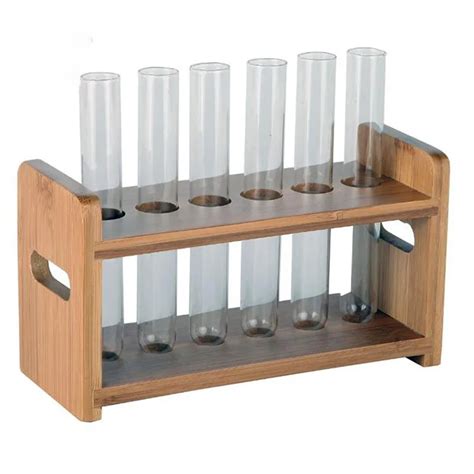 Wooden Test Tube Rack