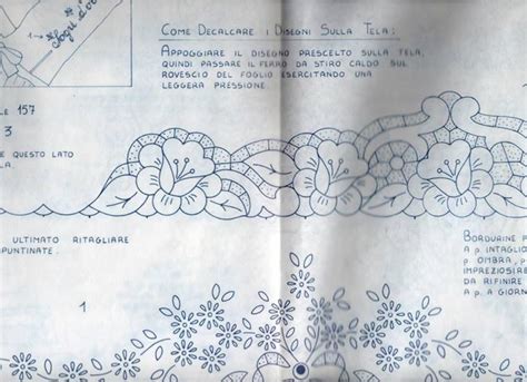 Disegno Da Ricamare Campanule Intaglio Magiedifilo It Punto Croce