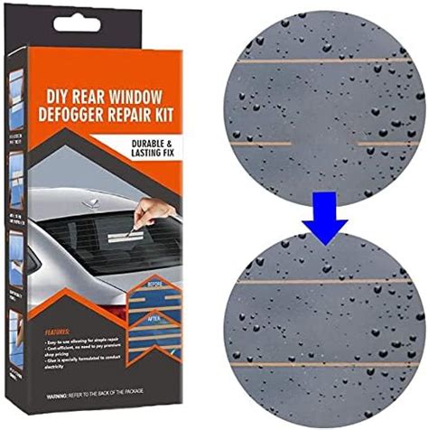 Visbella Diy Rear Window Defogger Repair Kit Repair The Mist Line Of