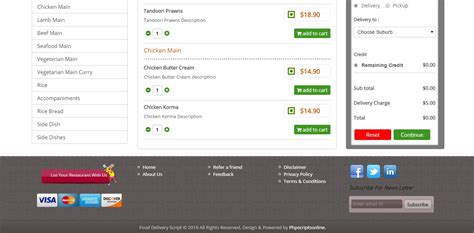 Online Food Ordering PHP Script Food Panda Clone Script