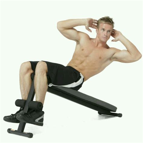 Incline Bench Sit Ups With Torso Twist Exercise How To Workout