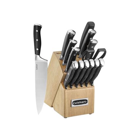 Best Buy Cuisinart Classic 15 Piece Knife Set Blackstainless C77btr 15p