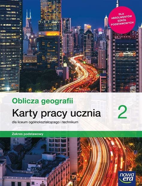 Używane karty pracy Oblicza Geografii 2 Szczytniki Licytacja na