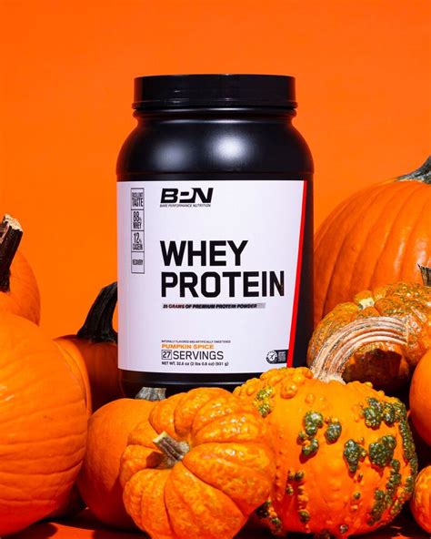 Pumpkin Spice Protein Powders Bpn