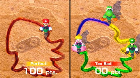 Mario Party Superstars All Minigames Master Difficulty Part 21 Mario Vs Yoshi Vs Peach Vs