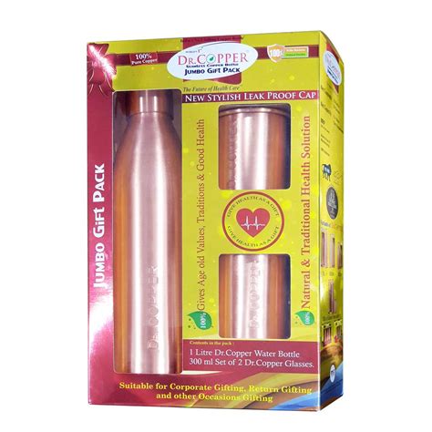 Dr Copper Water Bottle Glass Set At Rs 1049 Piece Dr Copper Water