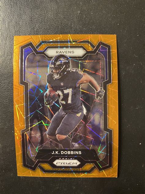 Panini Prizm Lazer Prizm J K Dobbins For Sale Online Ebay