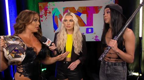 Mandy Rose Tiene Una Propuesta Para Cora Jade En Backstage Wwe Nxt 02