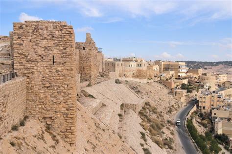 Al Karakkerak Crusader Castle Jordan Stock Photo Image Of Site