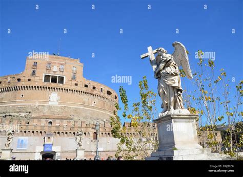 Castel Sant Angelo Rome Capital Of Italy Eu Stock Photo Alamy