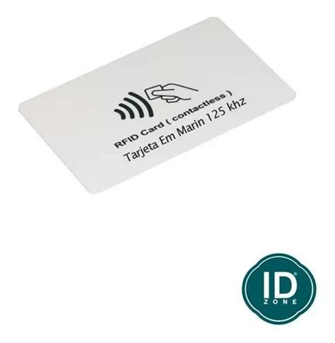 Tarjetas Proximidad Pvc Rfid Khz Proximidad Em Marine En Venta En