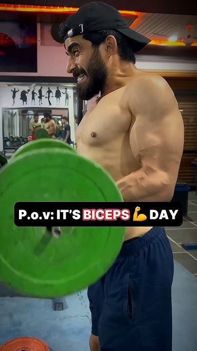 Fitness Lover 🥰 Knows This ☝️ Feeling Specially Biceps 💪 Lover 🤩 Biceps Bicepsworkout Gym