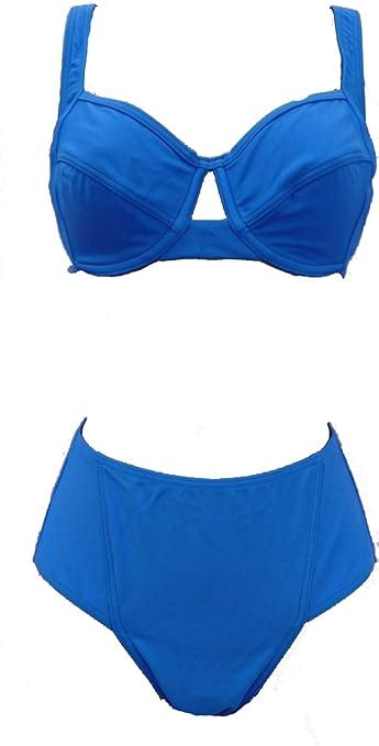 Triumph Special Cotr Uu Blue Bikini Set Dd Amazon Co