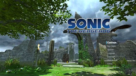 Sonic 06 Main Menu Sonic Frontiers Mods