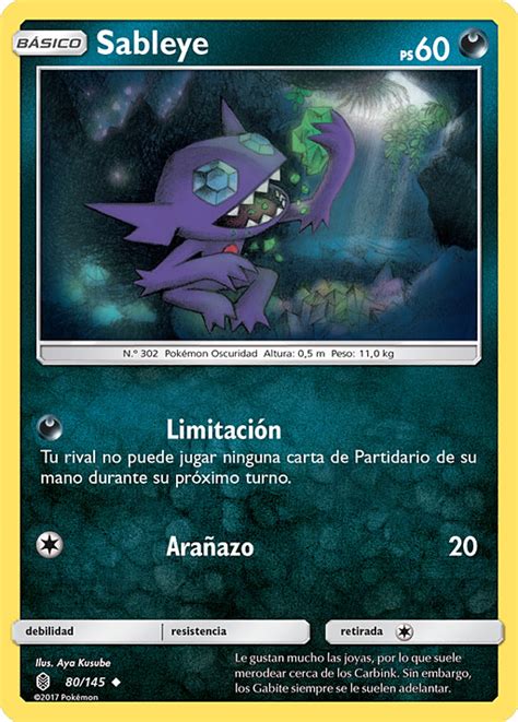 Sableye Albor De Guardianes Tcg Wikidex La Enciclopedia Pok Mon