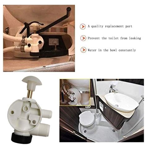 Rvs Campers Trailer Toilet Water Valves Kit Toilet Flush