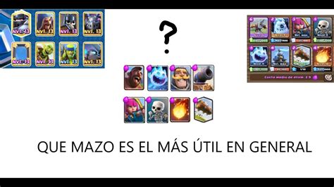 El Mazo M S Efectivo Y F Cil De Usar En Clash Royale Youtube