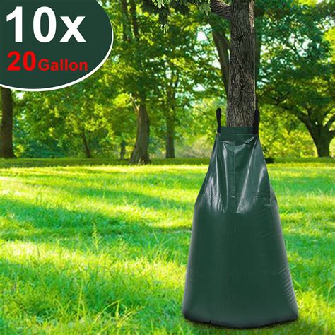 Sac D Irrigation 75 L Vert 10X Sac D Irrigation Pour Arbres Leroy