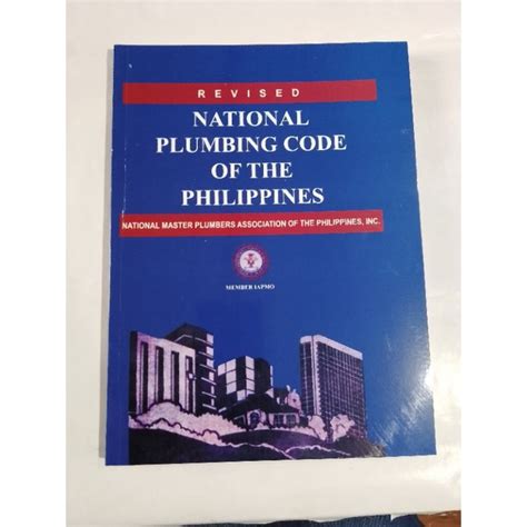 National Plumbing Code Of The Philippines Lazada Ph