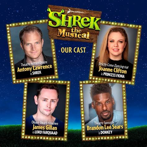 CAST ANNOUNCED FOR SHREK THE MUSICAL News Millennium Forum