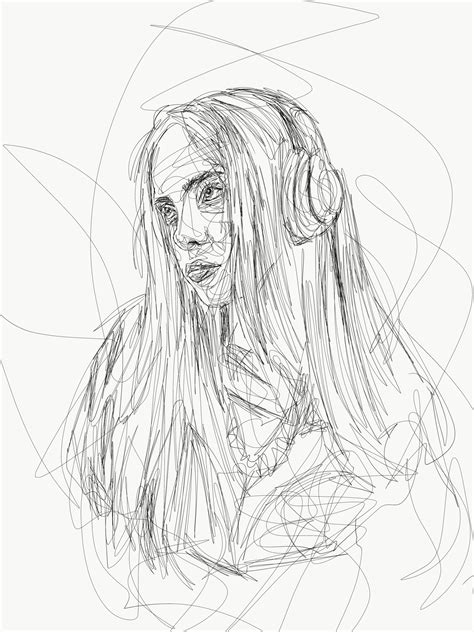 I Made This Drawing Of Billie Rbillieeilish