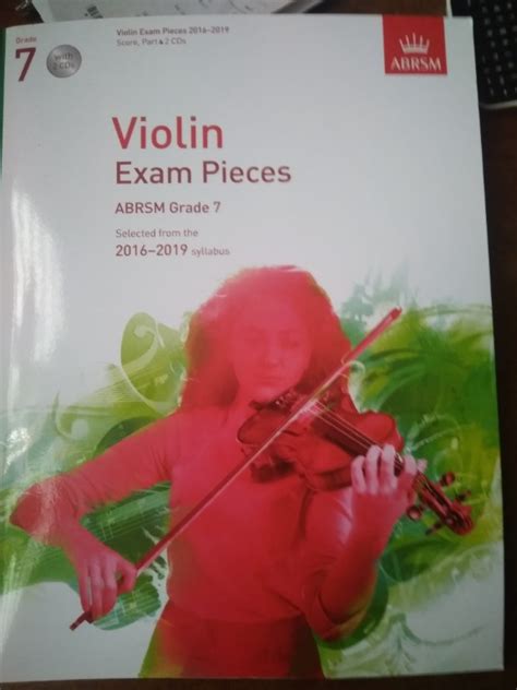 QYOP ABRSM Violin Exam Pieces Grade 7 2016 2019 Hobbies Toys