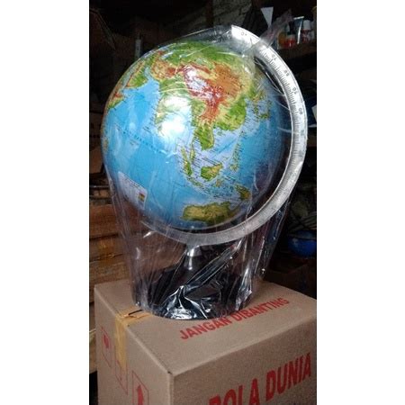 Jual Globe Bola Dunia Logam Diameter Cm Alat Peraga Ips Shopee