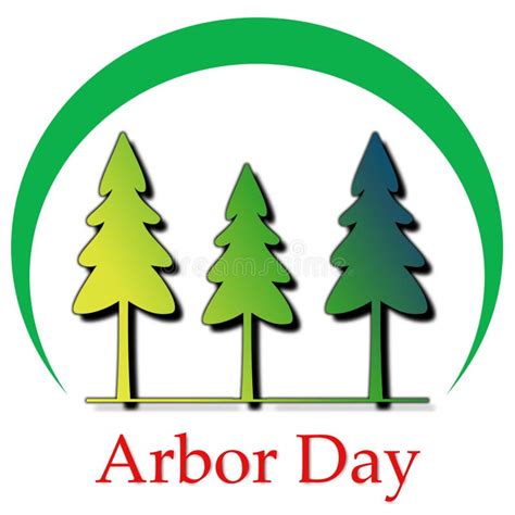 Arbor Day Logo Illustration Stock Illustration - Image: 48236673